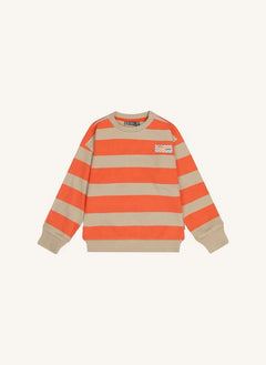 Tumble N'Dry - Beeston Organischer Baumwollsweatshirt | Orange