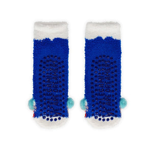 Legami - Kinder Weihnachts-Slipper-Socken Schneemänner - Perfekte Passform!