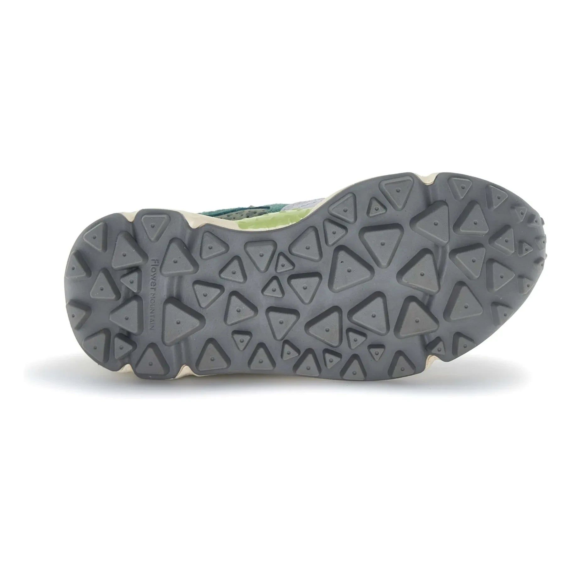 Flower Mountain - Yamano 3 Leopard Wildleder und Nylon Sportschuhe | Grau Blau