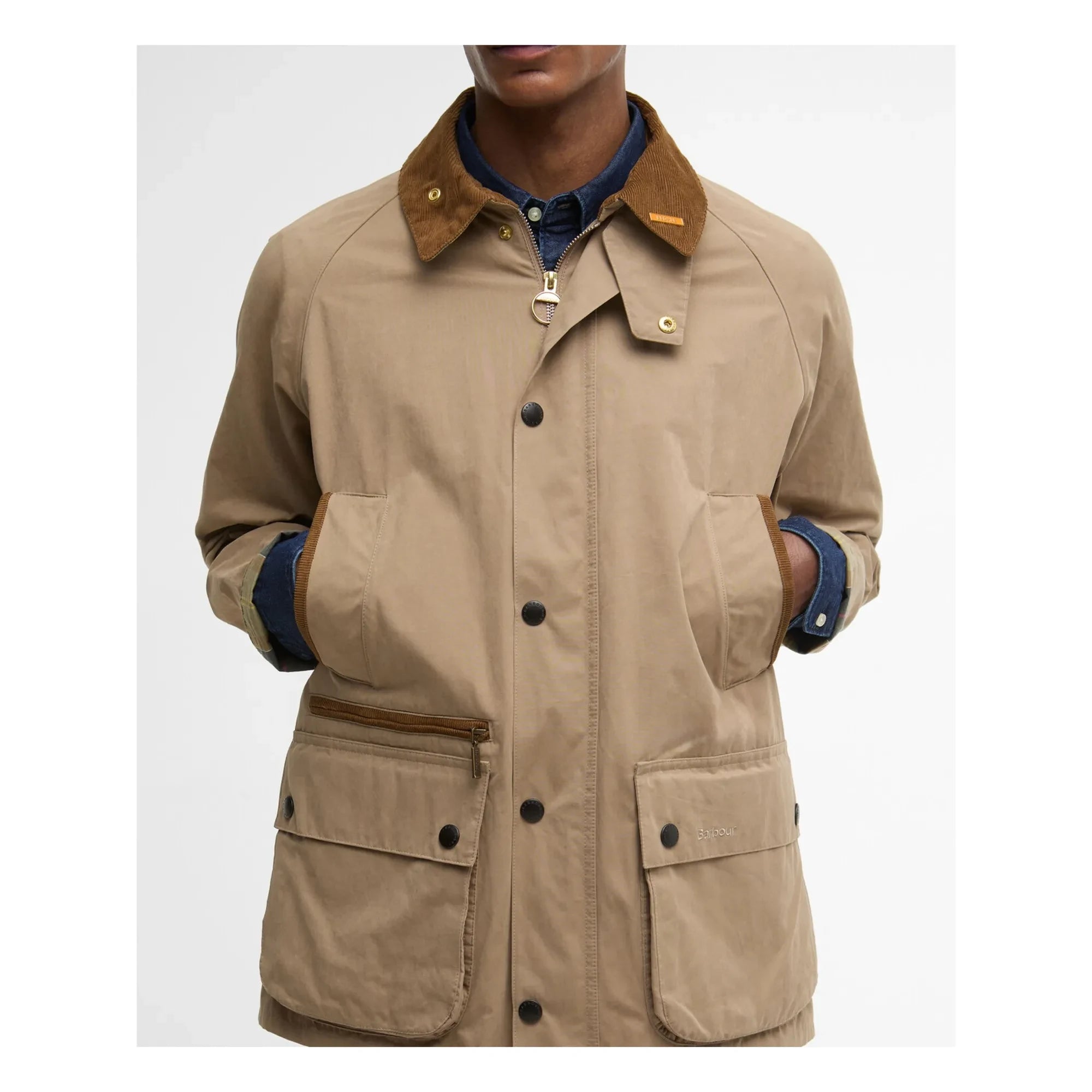 Barbour - Icons Bedale Jacke | Taupebraun