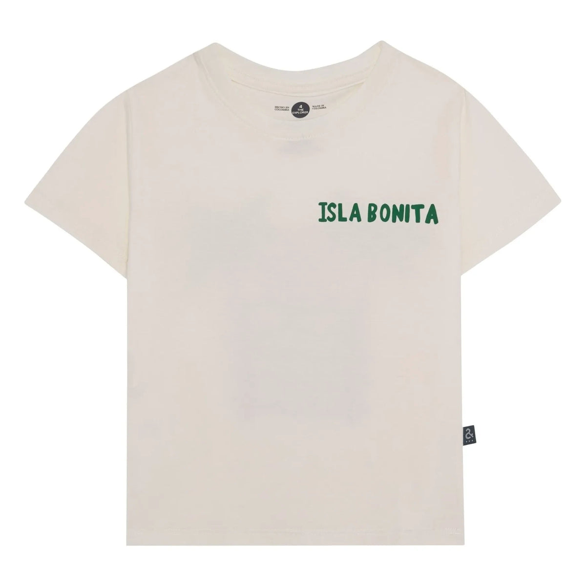 Pepita & Me - Isla Bonita Bedrucktes T-Shirt | Weiß