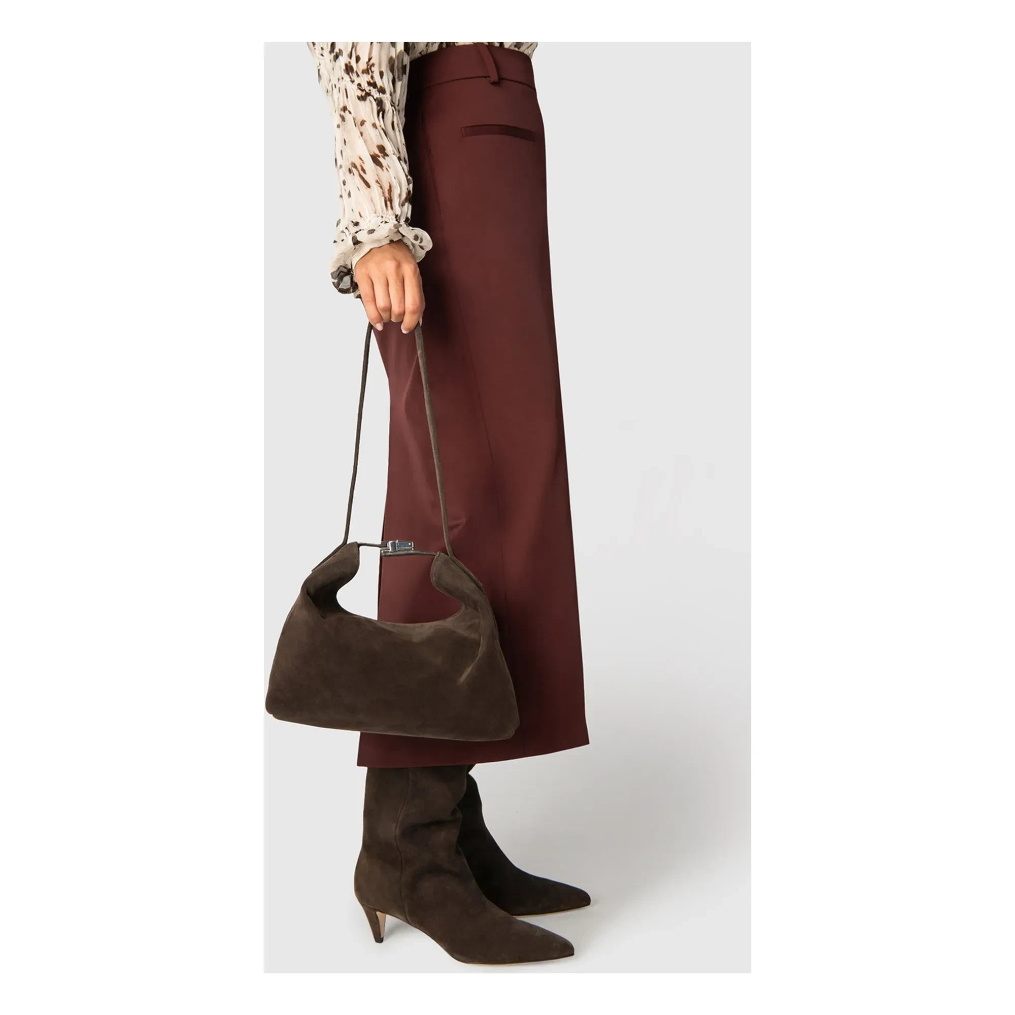 BY FAR - Lysander Schweden Stiefel | Kaffee