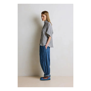 Hod - Natasha Baumwollhemd | Blau