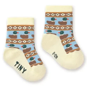 Tinycottons – Babysocken mit Entenmotiv | Gelb