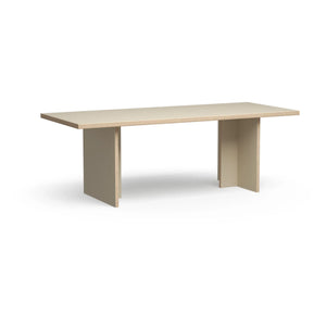 HKliving - Rechteckiger Esstisch | Creme