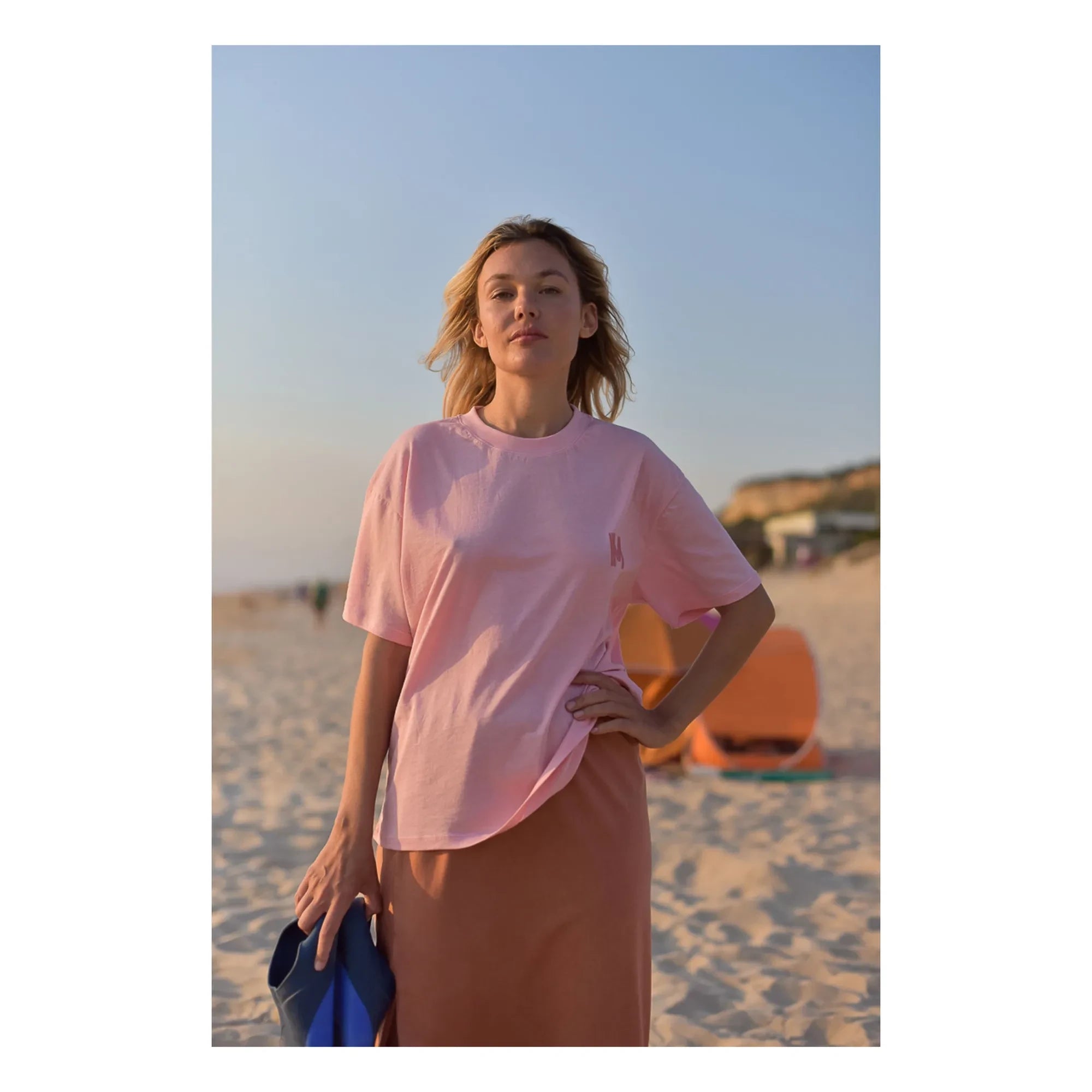Marlot Paris - Jil M Bio-Baumwoll-T-Shirt - Damenkollektion | Pink
