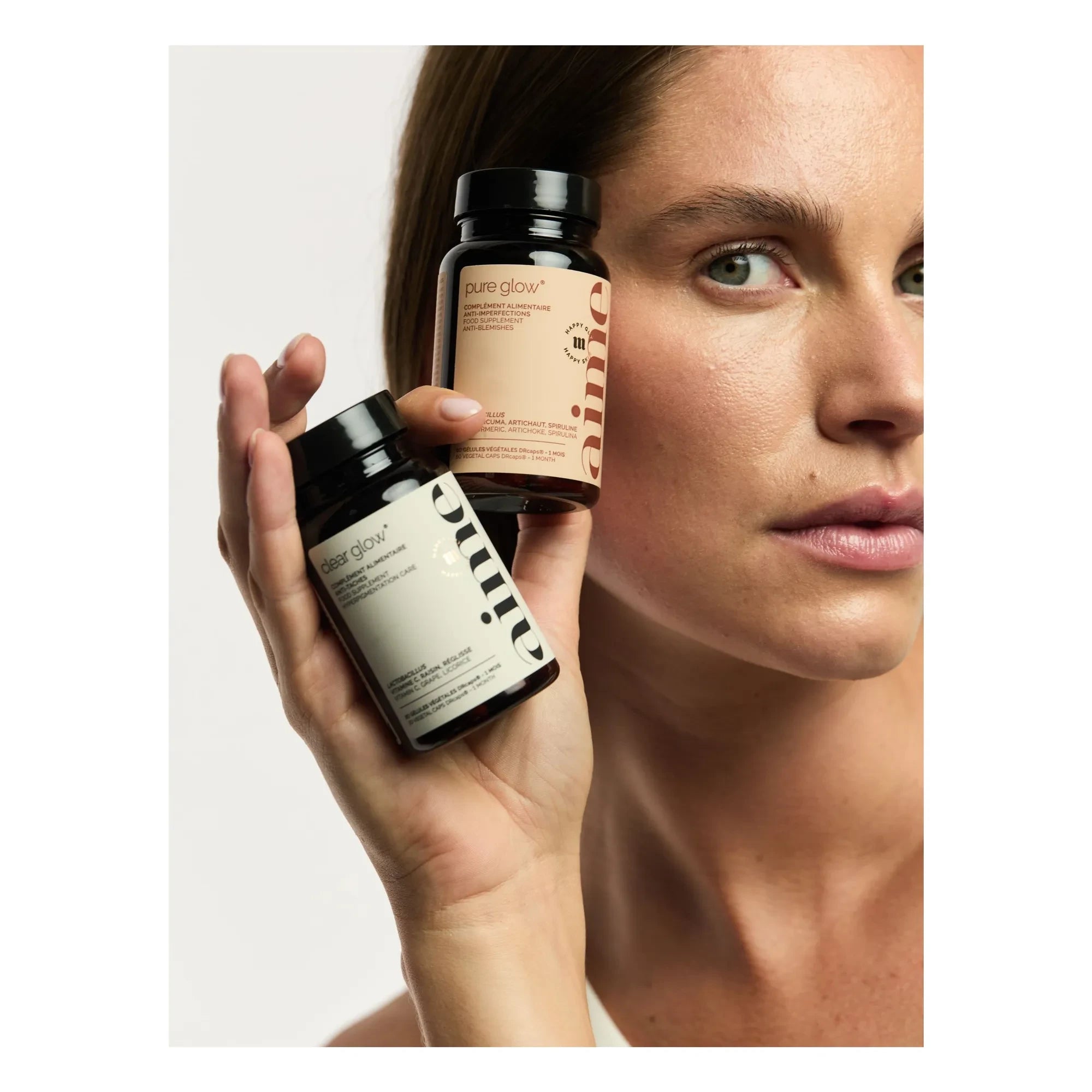 AIME - Nahrungsergänzungsmittel gegen Pigmentflecken Clear Glow - 30 Kapseln