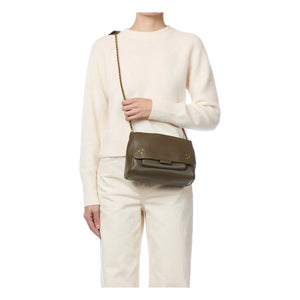 Jérôme Dreyfuss - Lulu M Tasche Ziegenleder | Khaki