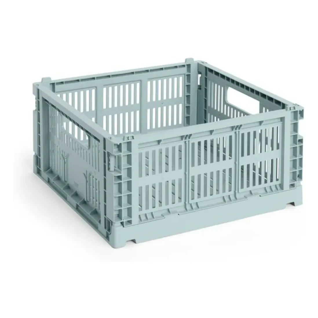 Hay - Faltbare quadratische Kiste | Blau