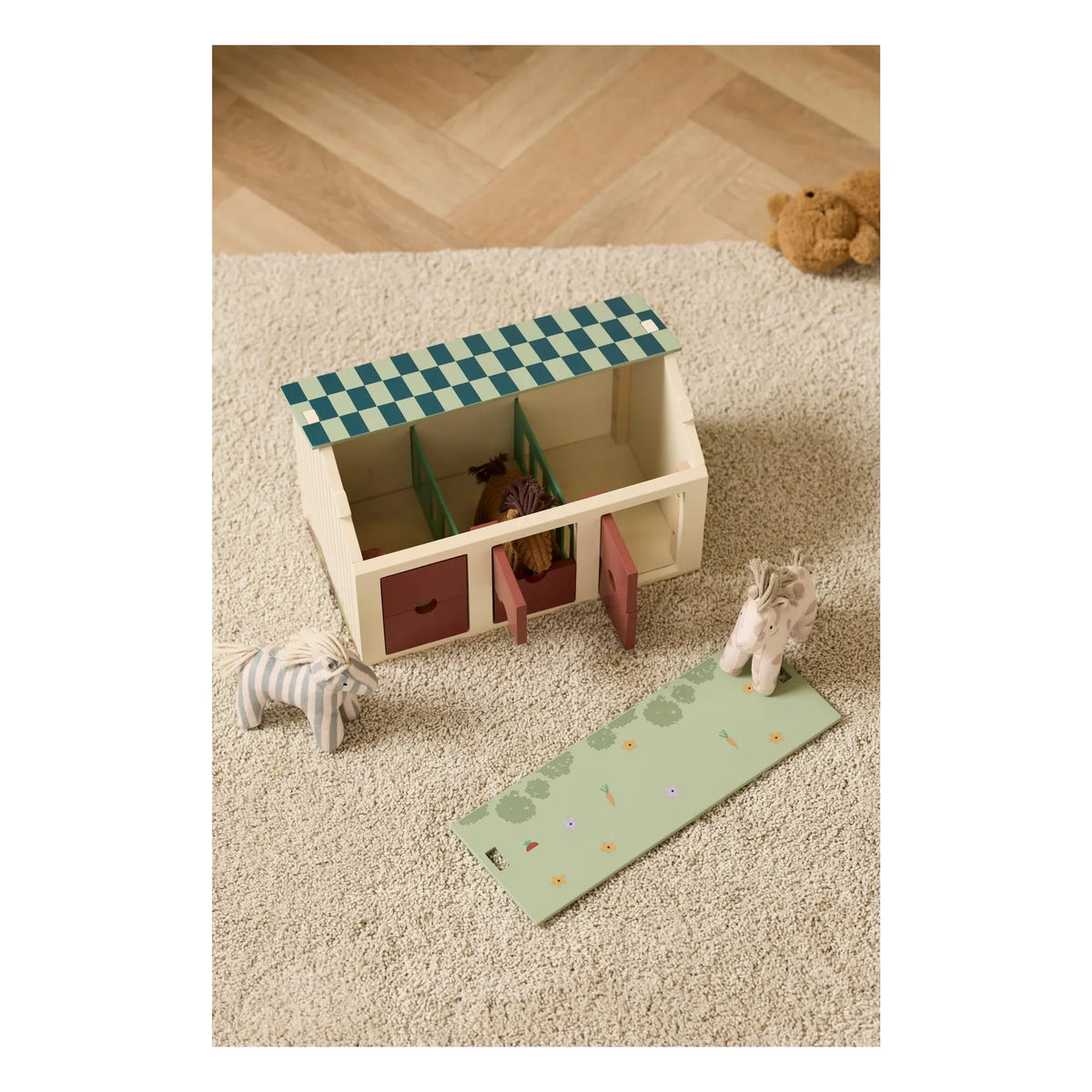 Kid's Concept - Stabil mit Pferden