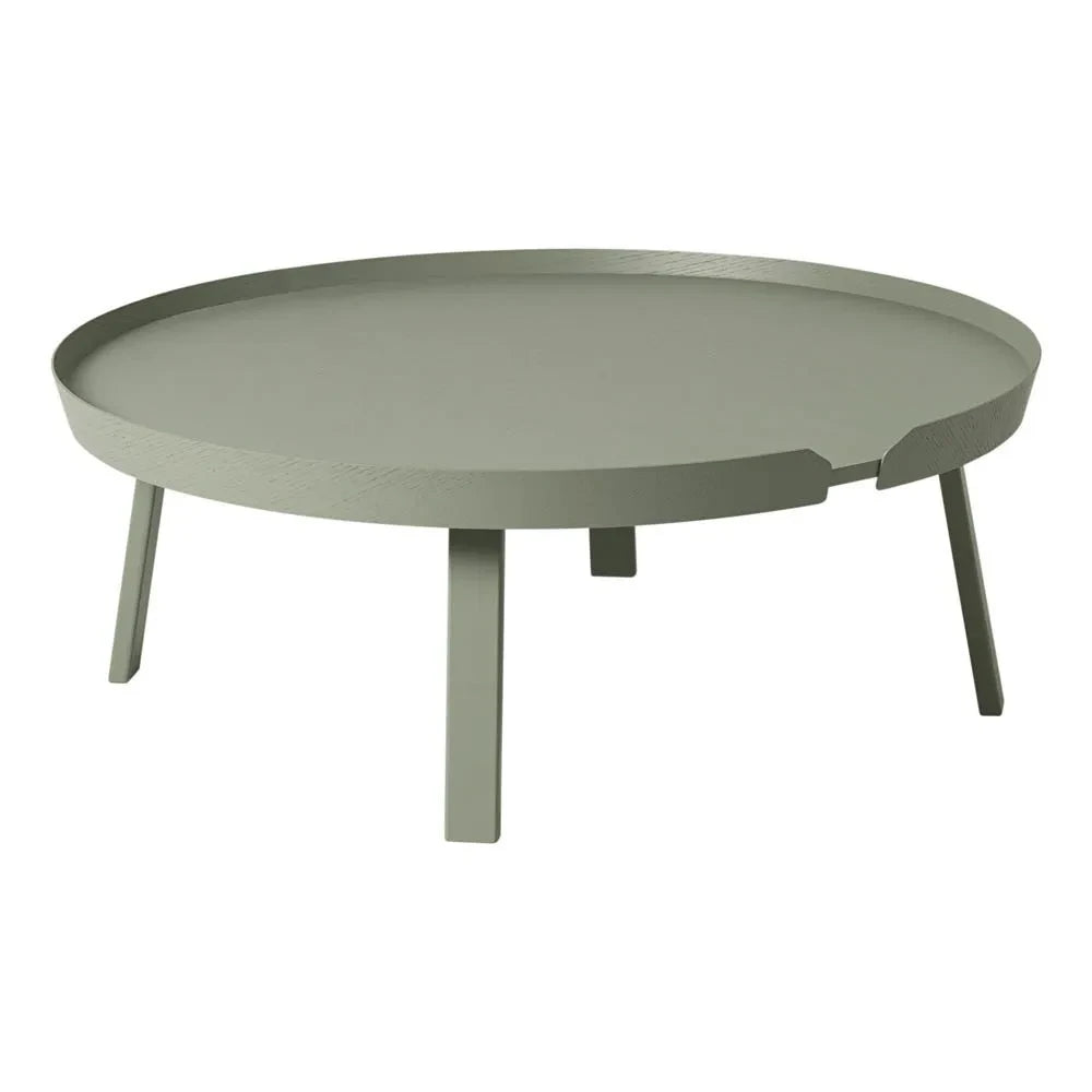 Muuto - Niedriger Couchtisch | Blassgrün