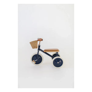 Banwood - Dreirad aus Metall und Holz | Blau