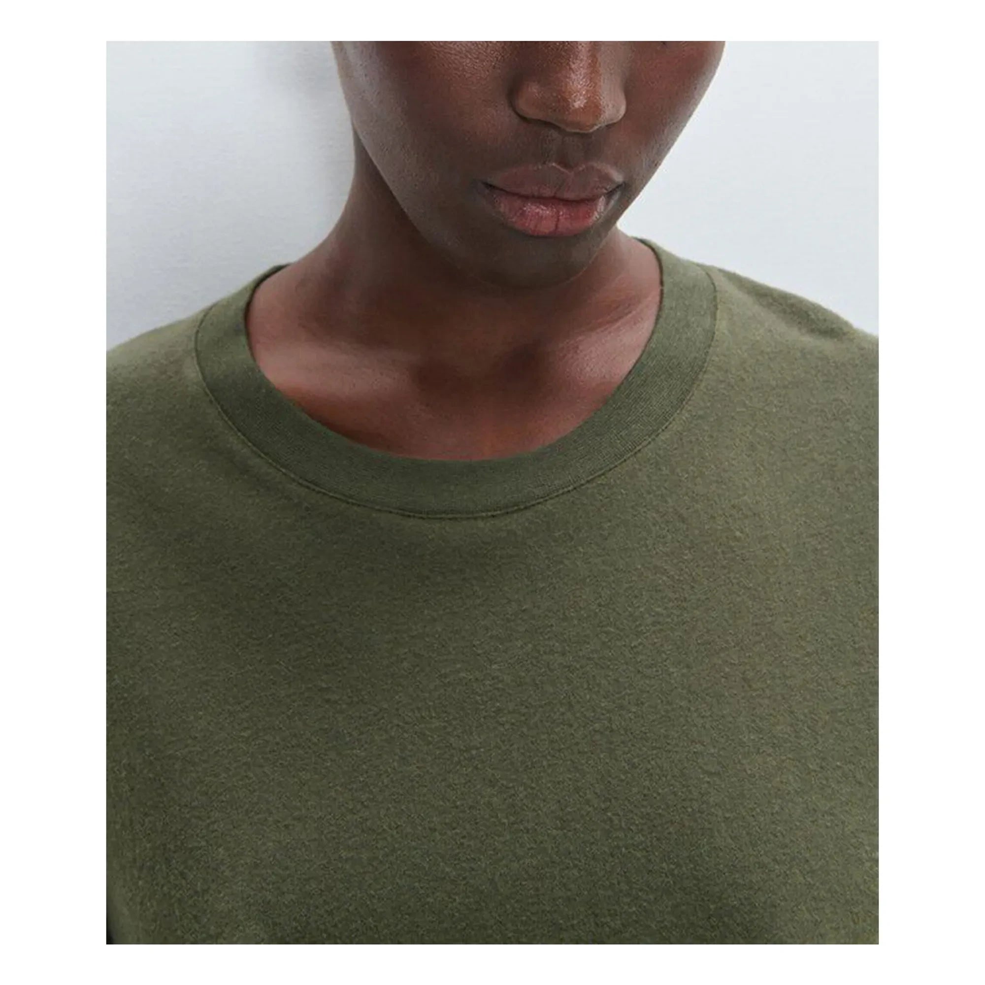 American Vintage - Weites Ypawood T-Shirt | Waldgrün