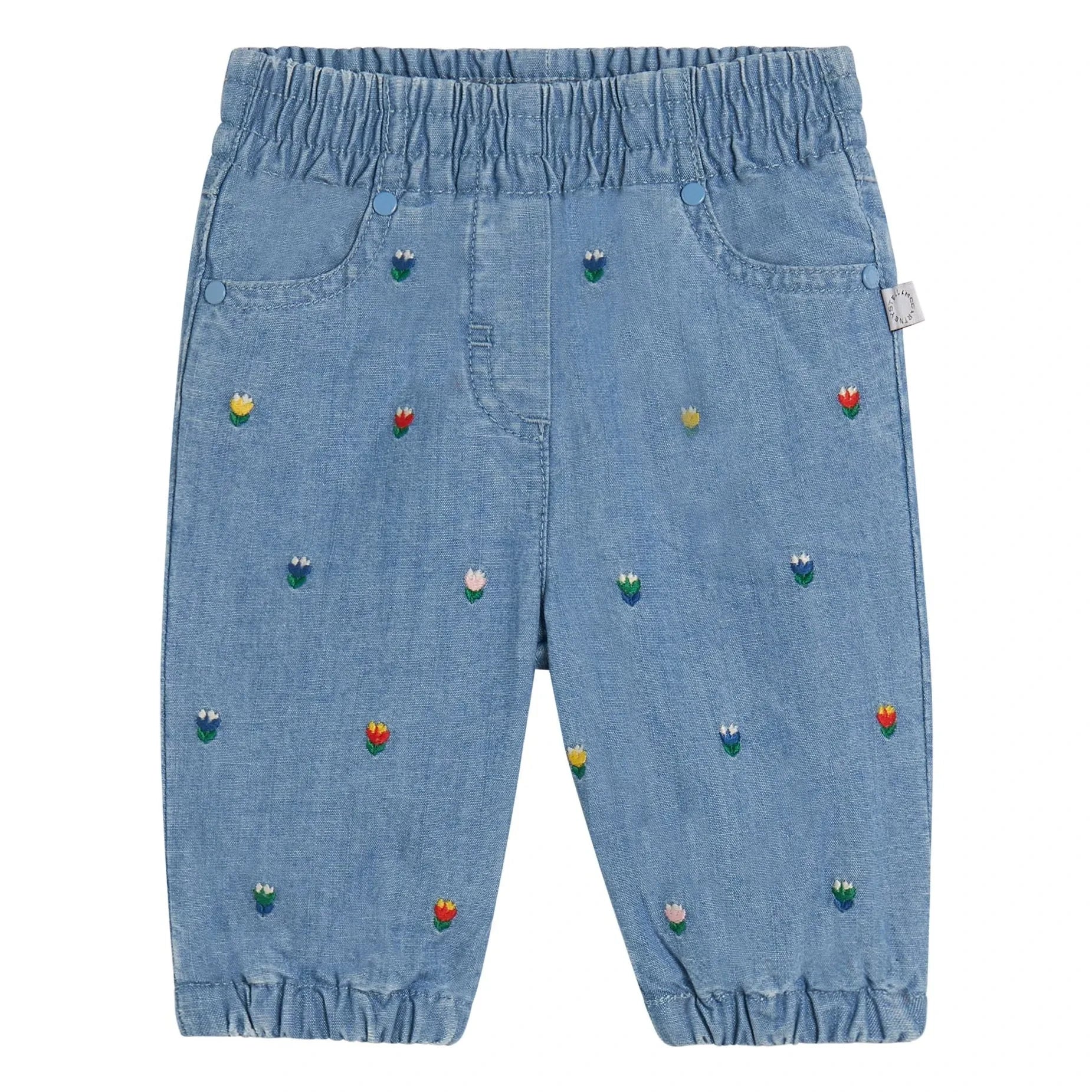 Stella McCartney Kids - Jean Fleuri | Blau