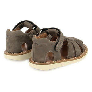 Pom d'Api - Waff Papy Nubuk Sandalen | Vereistes braun