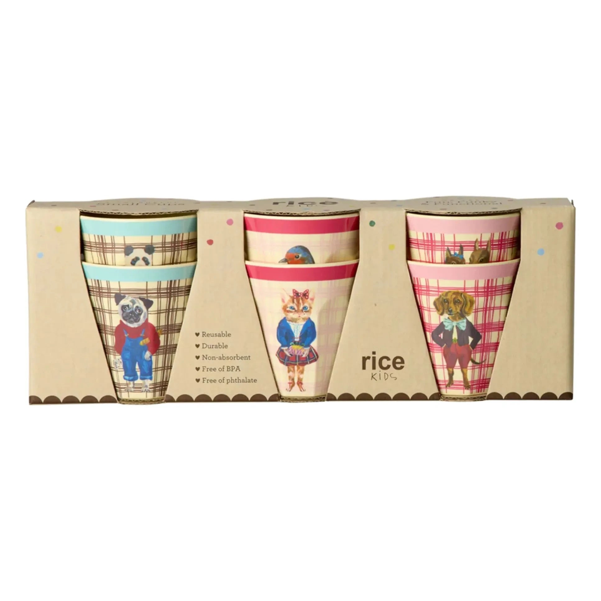 Rice - Becher - 6er Set - Rice x Nathalie Lété