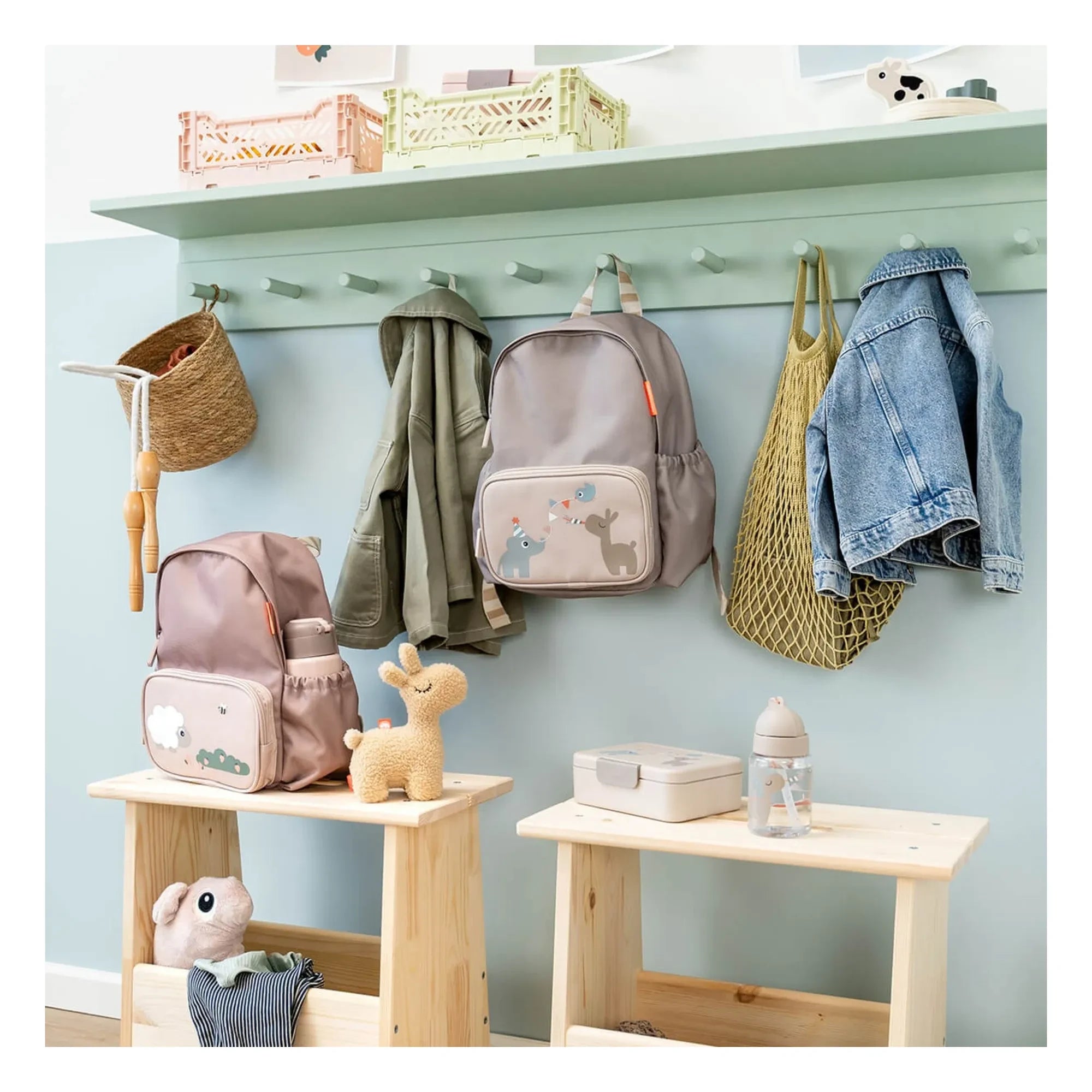 Done by deer - Feierlicher Rucksack | Sand