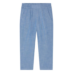 Bonpoint - Tilyo Hose aus Bio-Baumwoll-Chambray | Blau