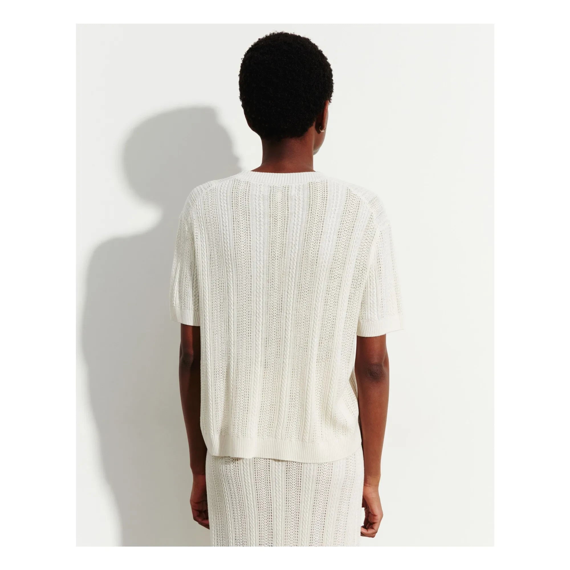 Bompard - Pointelle Kaschmir- und Seidenpullover | Natur