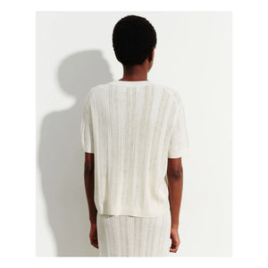 Bompard - Pointelle Kaschmir- und Seidenpullover | Natur