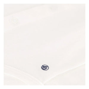 Petit Bateau - Weißer Body-Kragen