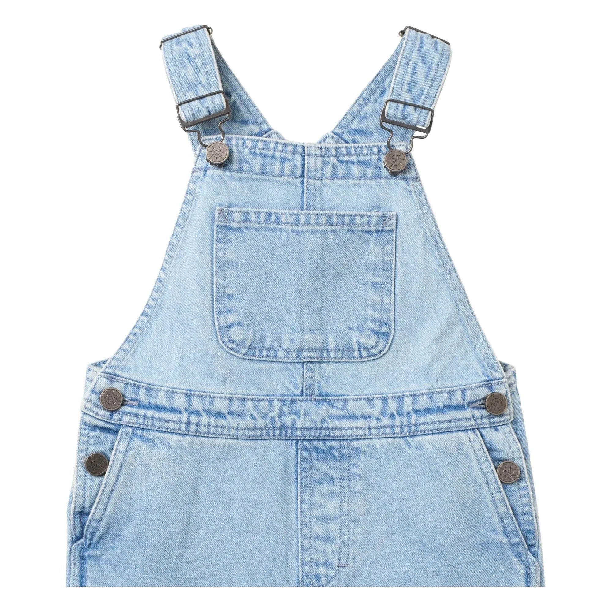 Wheat - Denim Marley Bio-Baumwoll-Latzhose | Hellblau