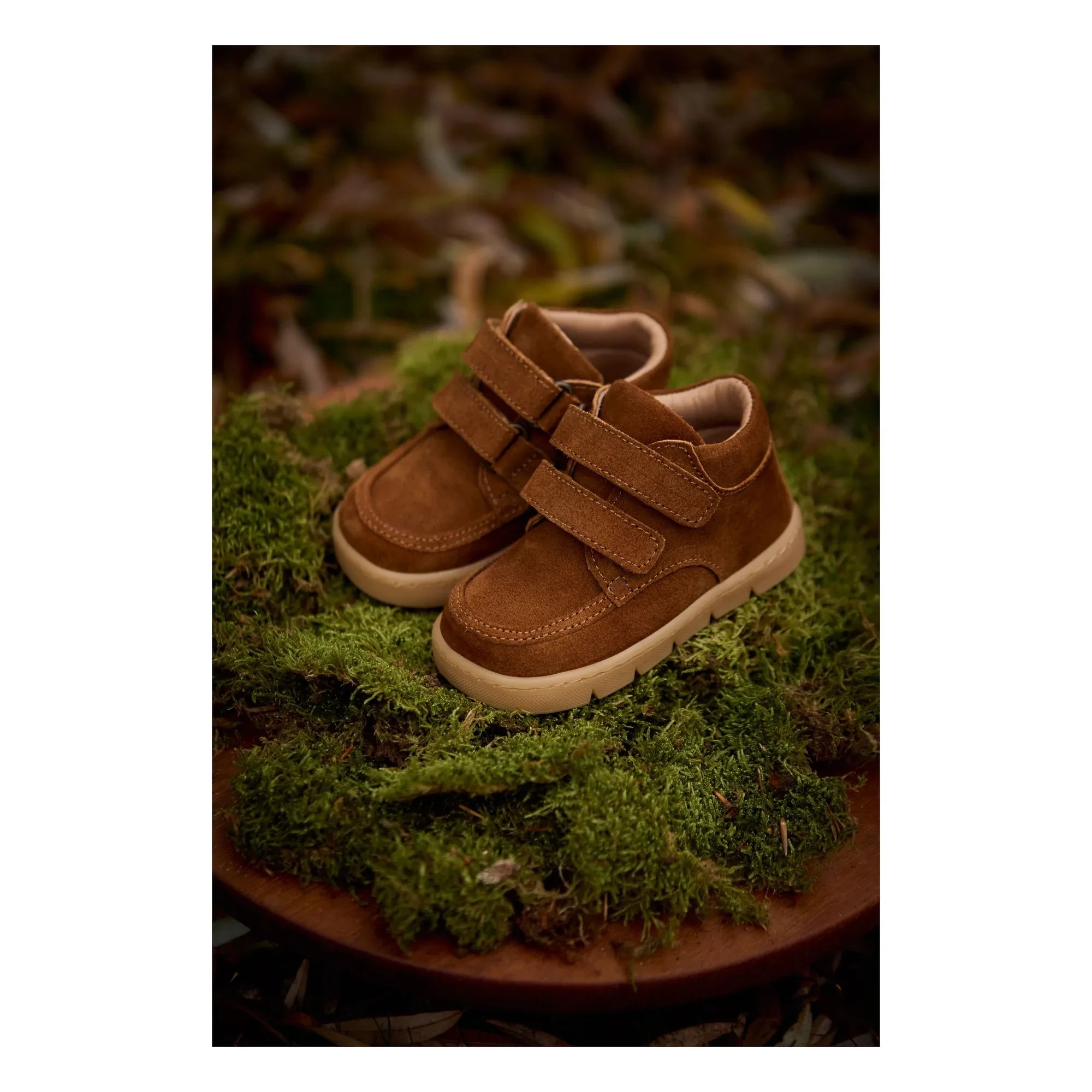 Petit Nord - Chubby Cruiser Scratch Sneakers | Hellbraun