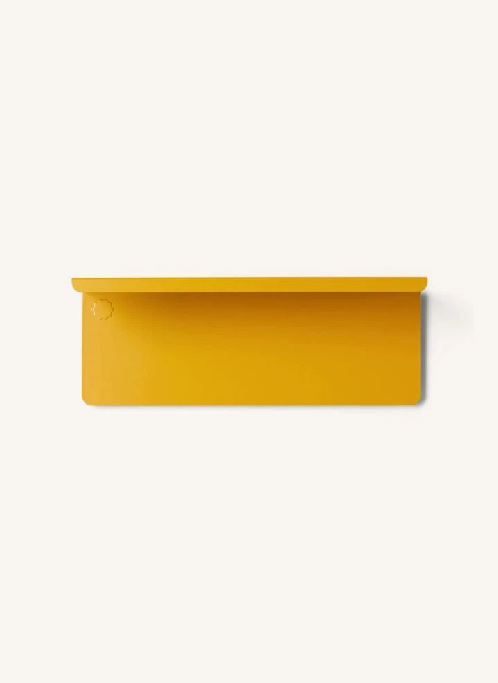 Mustard Made - Ledge Metall Wandregal | Blassgelb