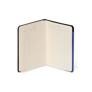 Legami - Unerlined Notizbuch mit monochromem Softcover - Eklektisches Blau - Mein Notizbuch