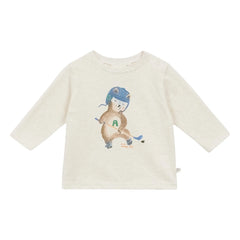 Arsène et Les Pipelettes - Grégoire Bio-Baumwoll-T-Shirt | Sand