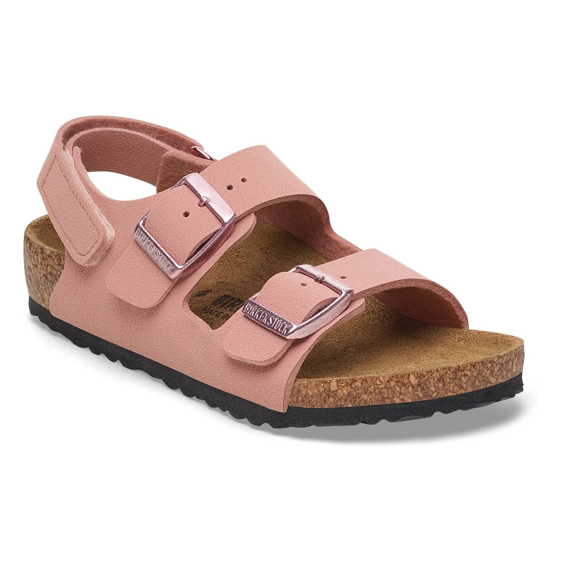 BIRKENSTOCK - Sandalen Milano AS Kinder Birko-Flor Birkibuc | Rosa
