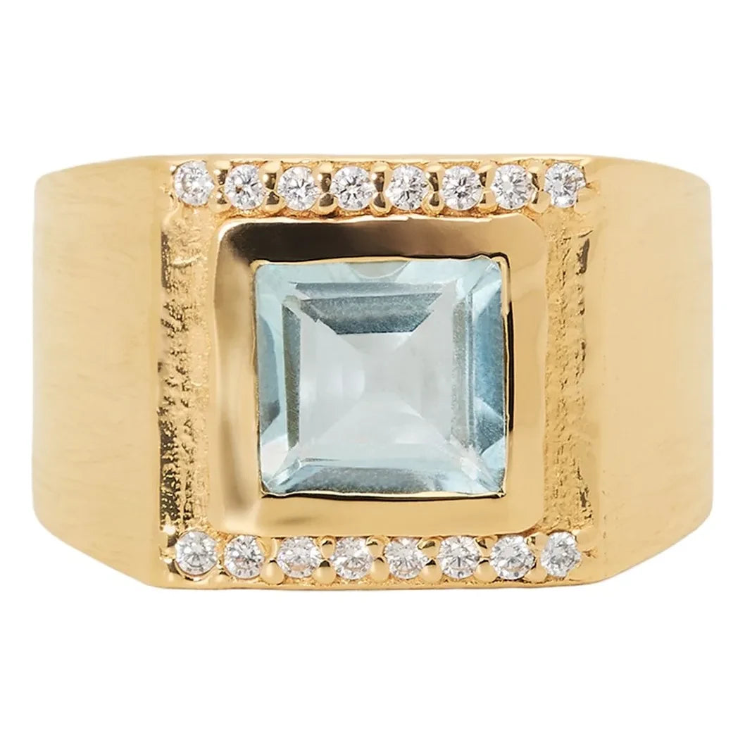 Irene d'Arloz - Ring 02 | Aquamarin