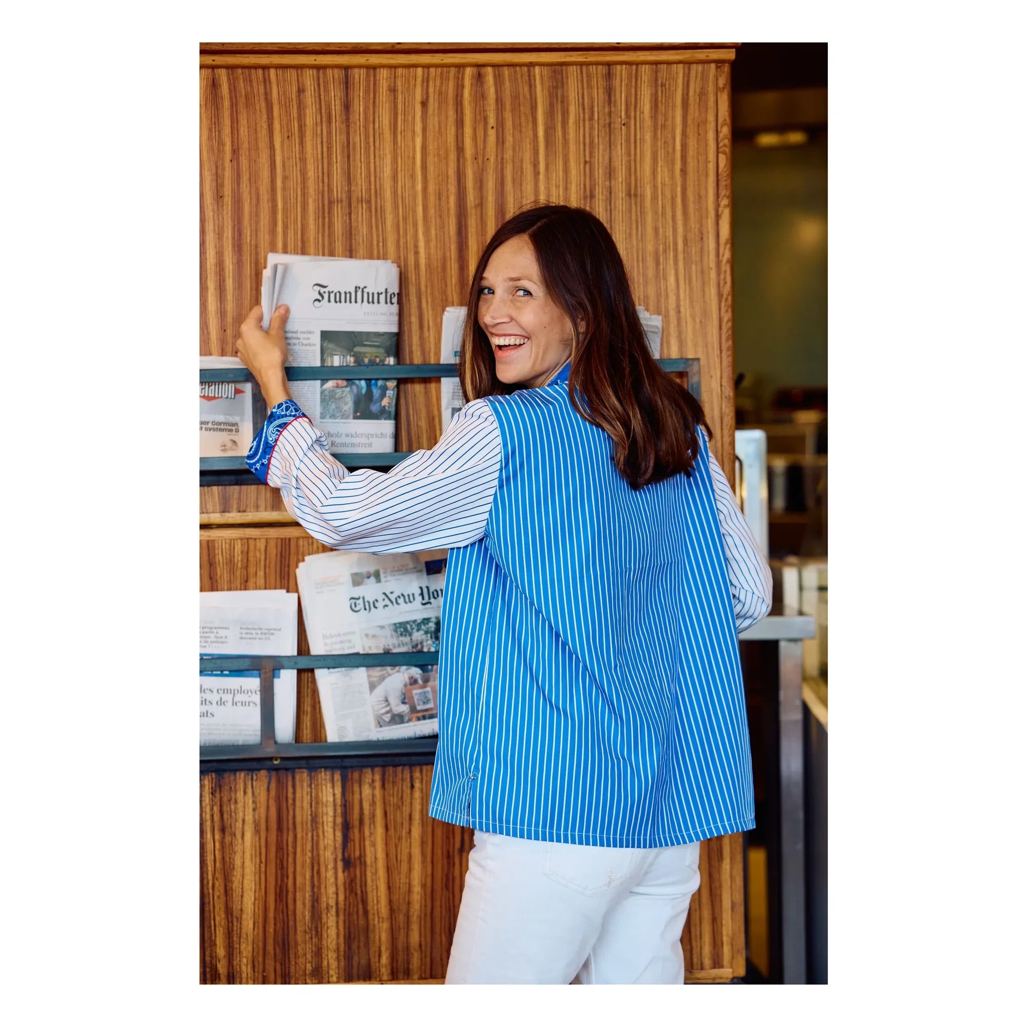 Paolina - Moonlight Gigi Hemd | Blau