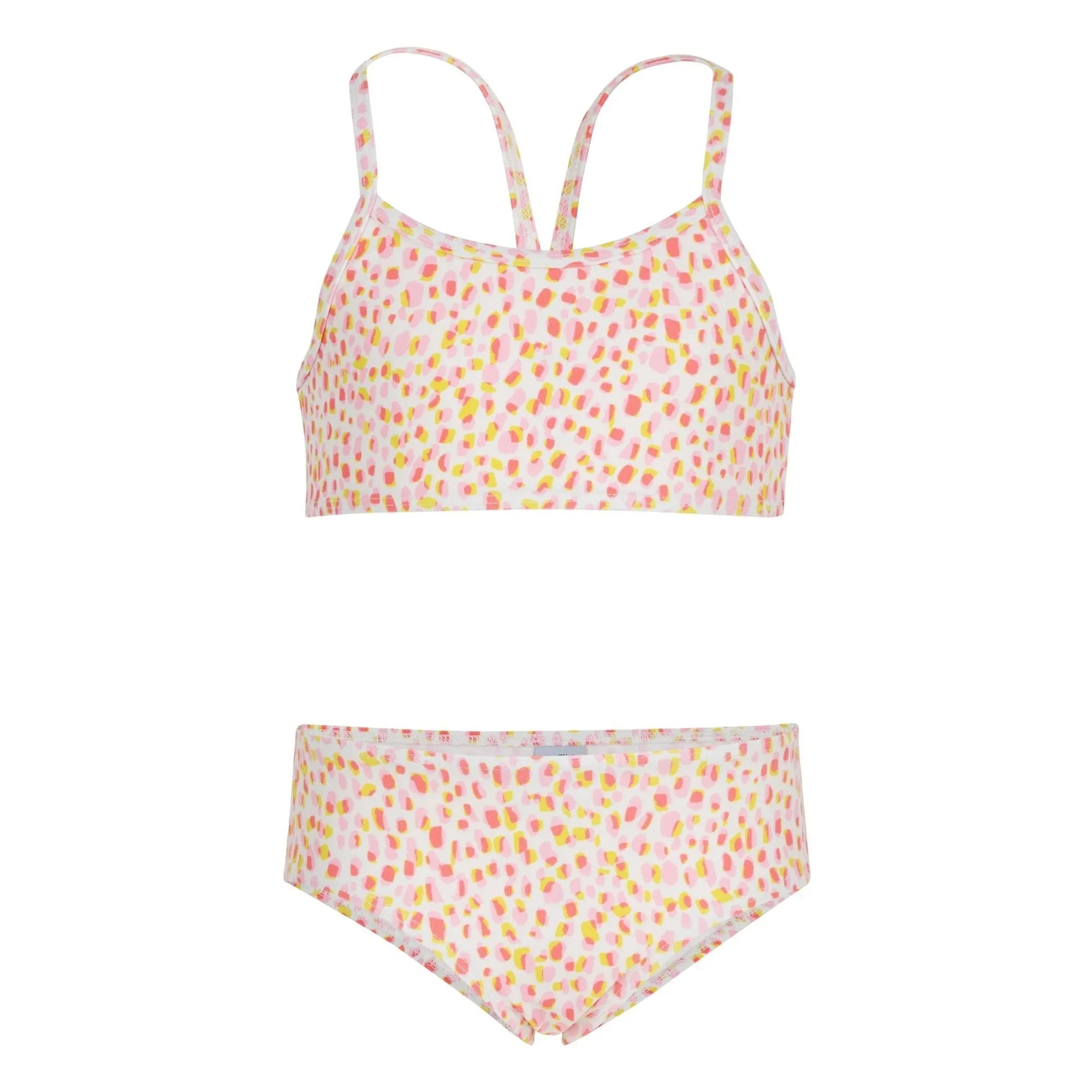 Petit Bateau - Gepunkteter Badeanzug | Weiß