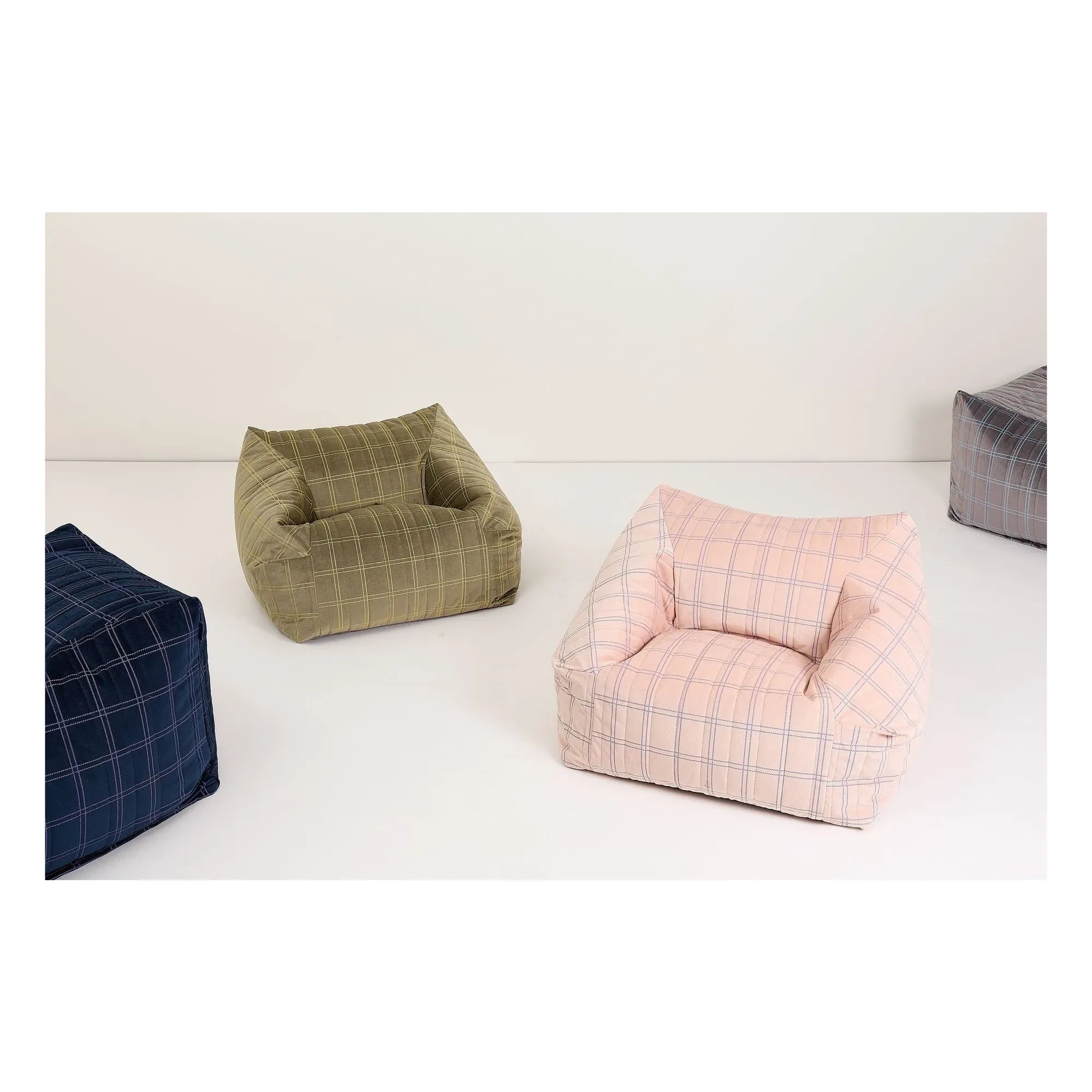 Nobodinoz - Chelsea Pouf | Rosa