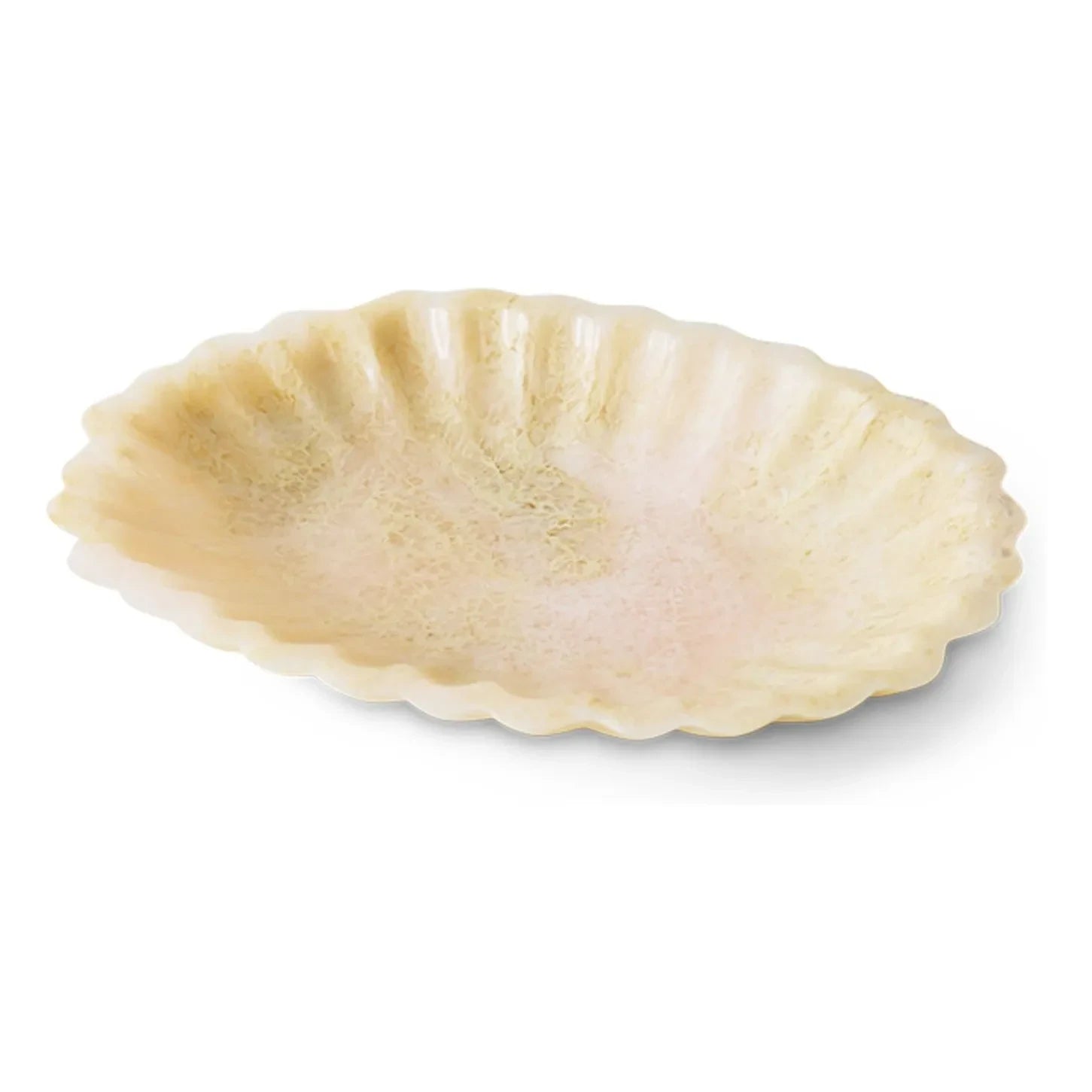 HKliving - New Classics Harzschale | Elfenbein