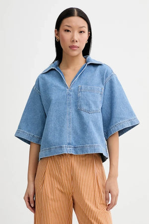 Marc O'Polo kadın denim bluz