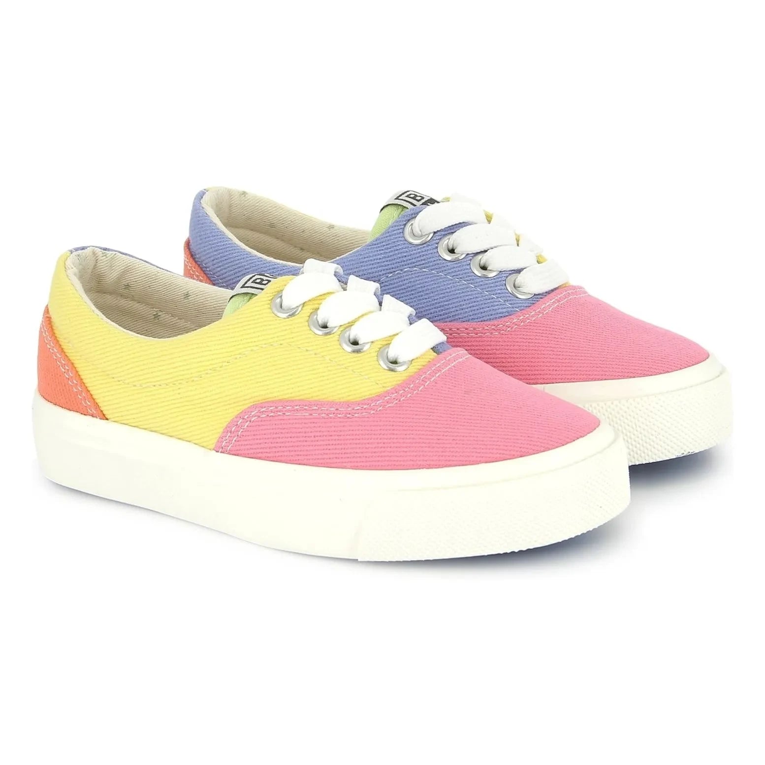 Bonton - Elastische Schnürsenkel-Sneaker | Candy Pink