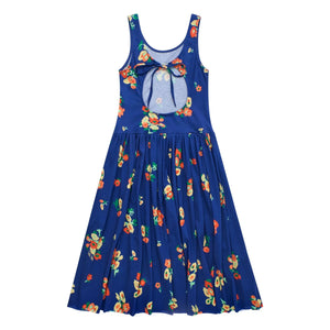 Maison Mangostan - Blumenkleid | Blau