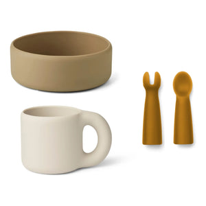 Liewood - Lise Geschirrset - 4 Teile | Beige