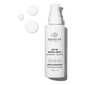Odacité - Mineraltropfen Transparente Sonnencreme LSF50 - 30 ml