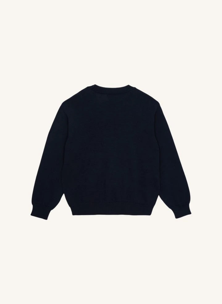 Smallable Kid - Harcourt Organische Baumwolljacke | Marineblau