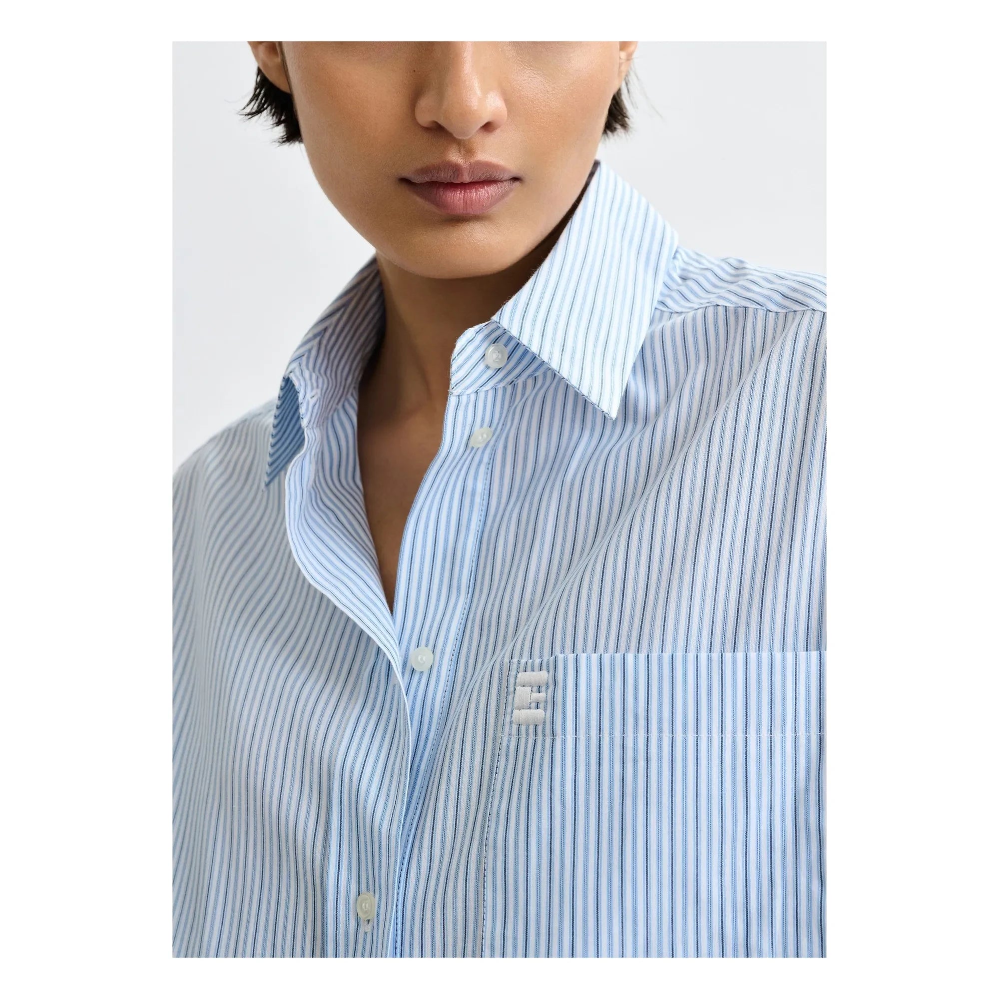 Essentiel Antwerp – Hemd Jasleen | Hellblau