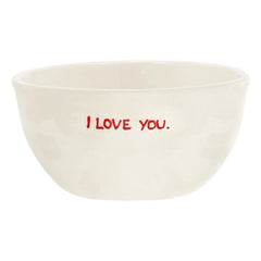 Anna + Nina - Bowl I Love You | Creme
