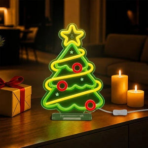 Legami - Weihnachtsbaum Weihnachts-LED-Neon-Schild - Es ist ein Schild