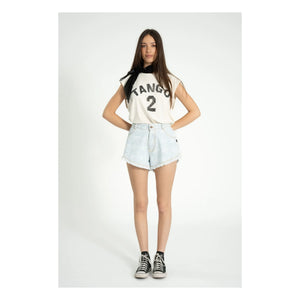 Sisters Department - Baumwoll-Shorts | Denim Blau