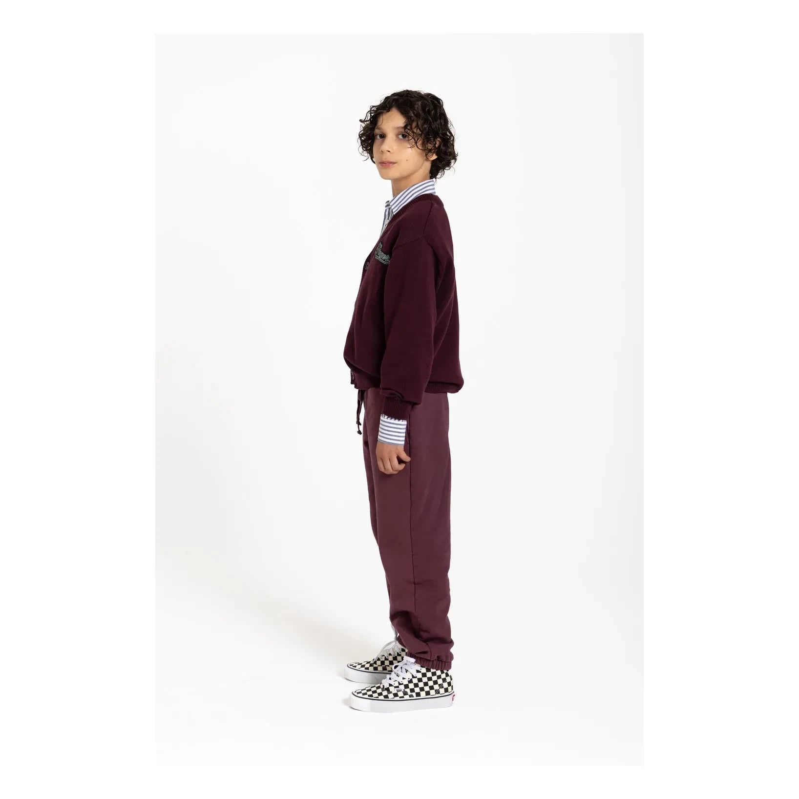 Finger in the nose - Organik Pamuk Jogger Pantolon | Koyu Kahverengi