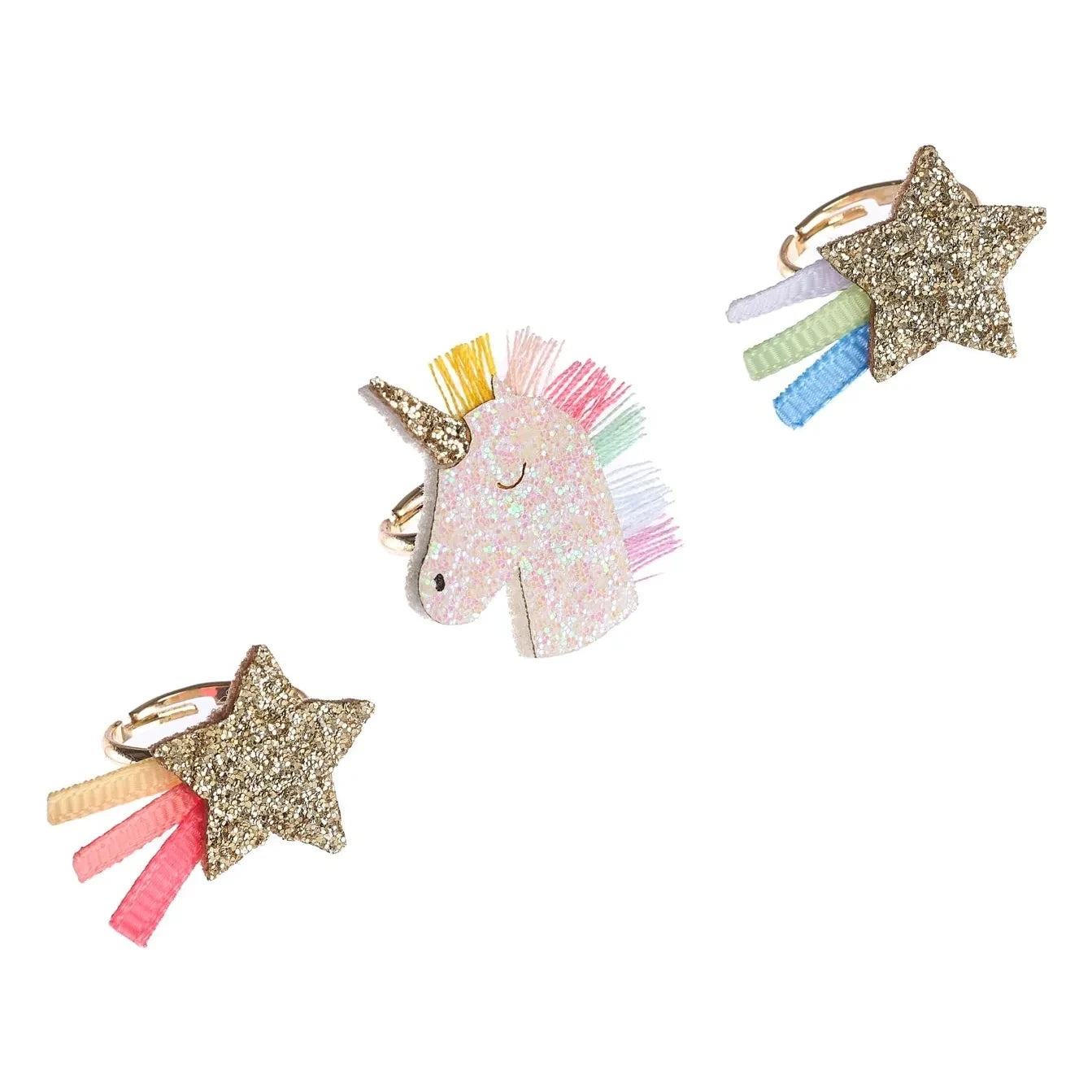 Rockahula Kids - Regenbogen Ringe Set 3-teilig | Gold