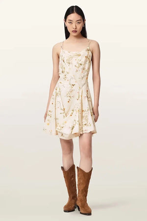 AllSaints viskon yazlık elbise CLAIRE