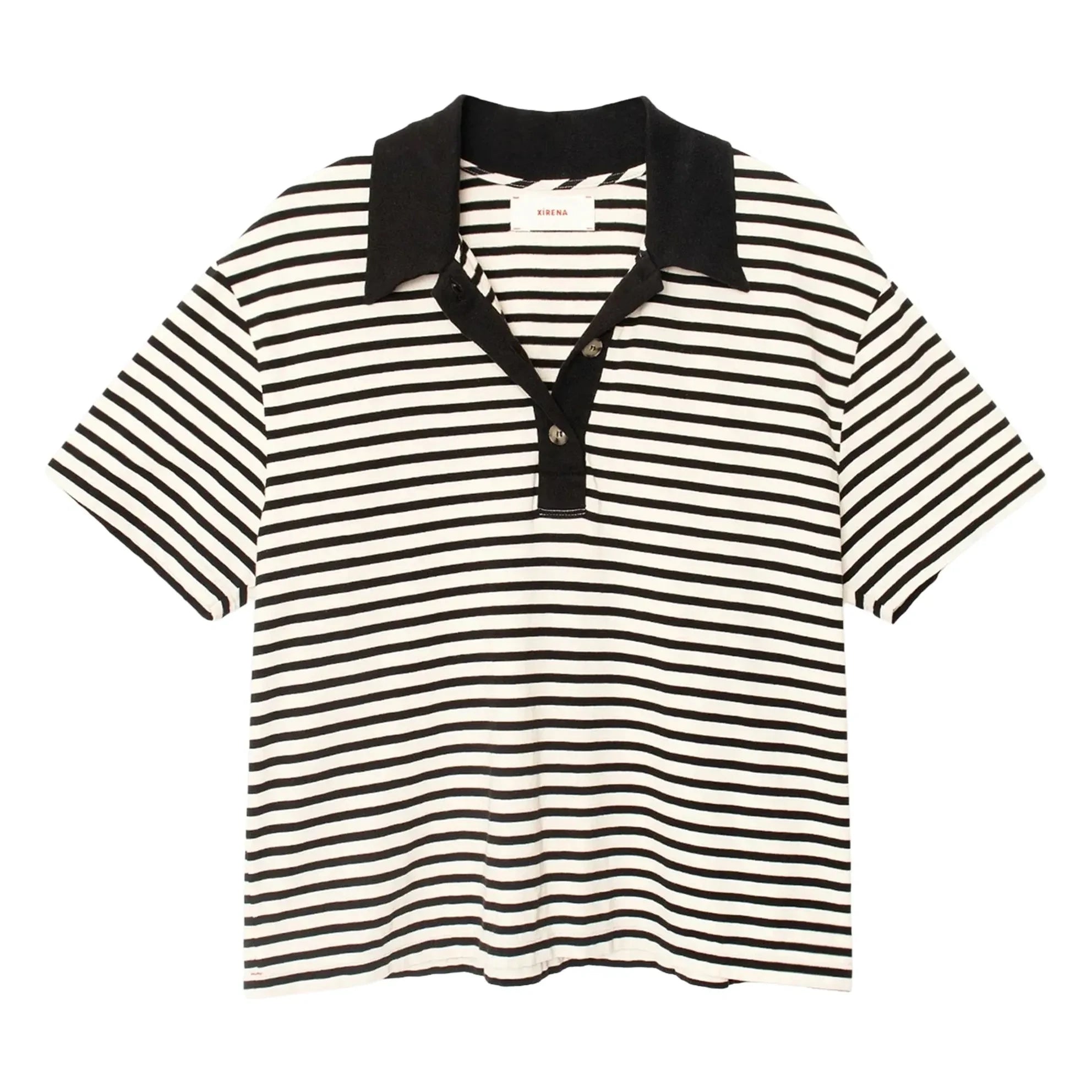 Xirena - Polo Kellie Gestreift | Creme
